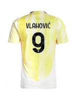 Juventus Dusan Vlahovic #9 Venkovní Dres 2024-25 Krátký Rukáv